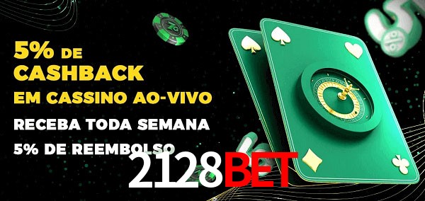 Promoções do cassino ao Vivo 2128bet